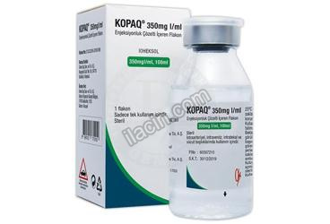 KOPAQ 350 MG/ML 100 ML ENJENKSIYONLUK COZELTI ICEREN FLAKON görseli