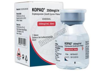 KOPAQ 350 MG/ML 50 ML ENJENKSIYONLUK COZELTI ICEREN FLAKON görseli