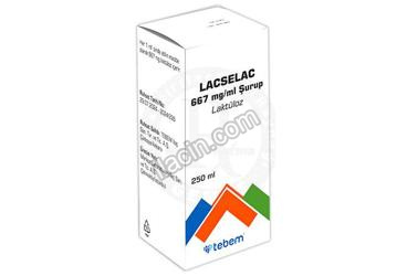 LACSELAC 667 MG/ML SURUP (250 ML) görseli