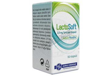 LACTOSOFT 2,5 MG YUMUSAK KAPSUL görseli