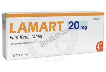 LAMART 20 MG FILM KAPLI TABLET görseli