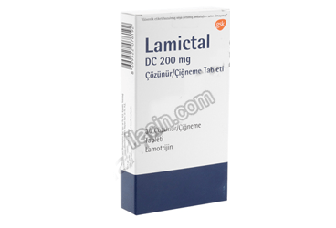 LAMICTAL DC 200 MG COZUNUR 30 CIGNEME TABLETI görseli