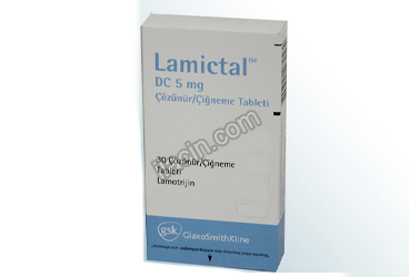 LAMICTAL DC 5 MG COZUNUR 30 CIGNEME TABLETI görseli
