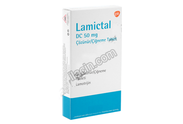 LAMICTAL DC 50 MG COZUNUR 30 CIGNEME TABLETI görseli
