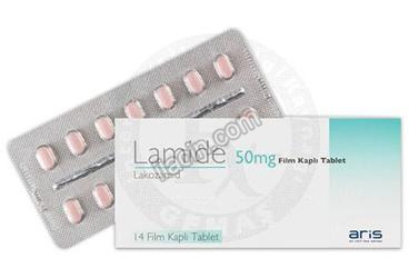 LAMIDE 50 MG 14 FILM KAPLI TABLET görseli