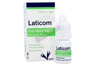 LATICOM %0.005 + %0.5 GOZ DAMLASI, COZELTI görseli