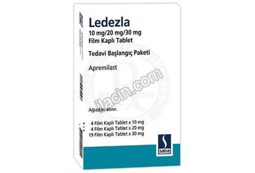 LEDEZLA 10 MG/ 20 MG/ 30 MG FILM KAPLI TABLET TEDAVI BASLANGIC PAKETI görseli