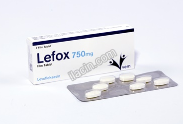 LEFOX 750 MG FILM TABLET (7 TABLET) görseli