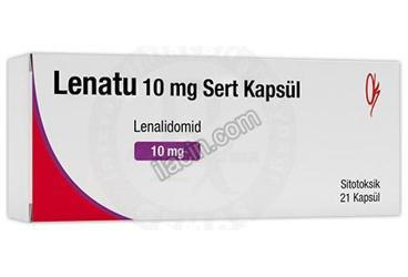 LENATU 10 MG SERT KAPSUL (21 KAPSUL) görseli