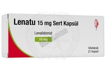 LENATU 15 MG SERT KAPSUL (21 KAPSUL) görseli