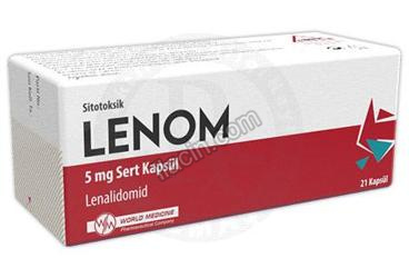 LENOM 5 MG SERT KAPSUL (21 KAPSUL) görseli