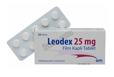 LEODEX 25 MG 20 FILM KAPLI TABLET görseli