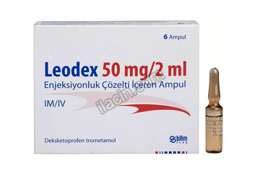 LEODEX 50 MG/2 ML ENJEKSIYONLUK COZELTI ICEREN 6 AMPUL görseli