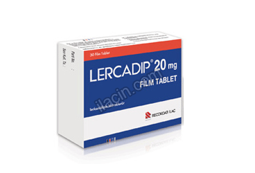 LERCADIP 20 MG 30 FILM TABLET görseli