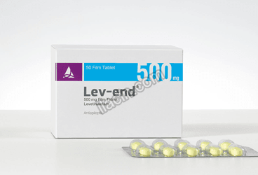 LEV-END 500 MG FILM KAPLI TABLET (50 FILM KAPLI TABLET) görseli