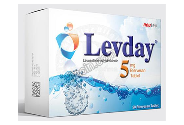 LEVDAY 5 MG 30 EFERVESAN TABLET görseli