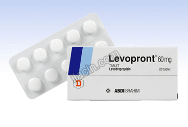 LEVOPRONT 60 MG 20 TABLET görseli