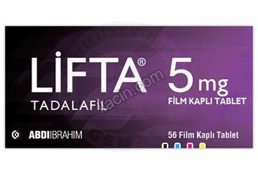 LIFTA 5 MG FILM KAPLI TABLET (56 FILM KAPLI TABLET) görseli