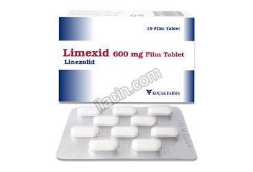 LIMEXID 600 MG 10 FILM TABLET görseli