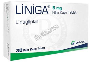 LINIGA 5 MG FILM KAPLI TABLET görseli