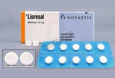 LIORESAL 10 MG 50 TABLET görseli