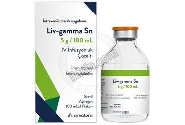 LIV-GAMMA SN 5 G/100 ML IV INFUZYONLUK COZELTI görseli