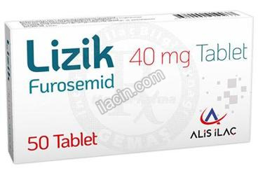 LIZIK 40 MG TABLET (50 TABLET) görseli