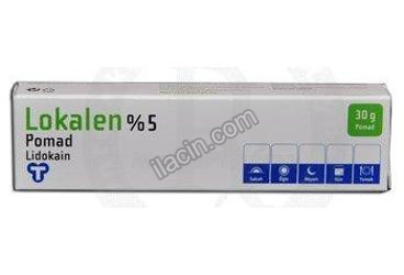 LOKALEN 50 MG 30 GR POMAD görseli
