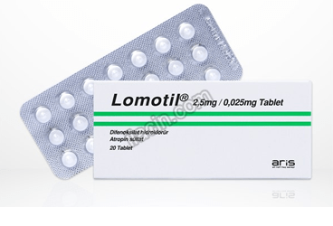 LOMOTIL 20 TABLET görseli