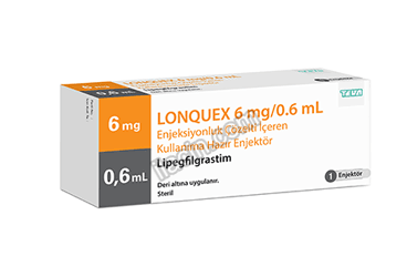 LONQUEX 6 MG/0,6 ML KULLANIMA HAZIR DOLU ENJEKTOR(1 ADET) görseli
