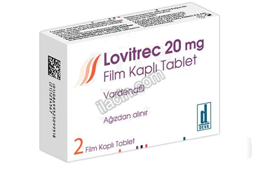 LOVITREC 20 MG FILM KAPLI TABLET (4 TABLET) görseli