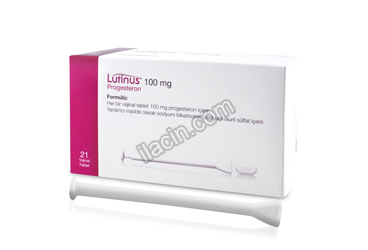 LUTINUS 100 MG VAJINAL TABLET görseli