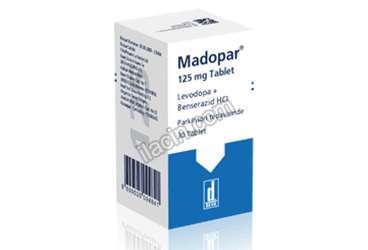 MADOPAR 125 MG 30 TABLET görseli