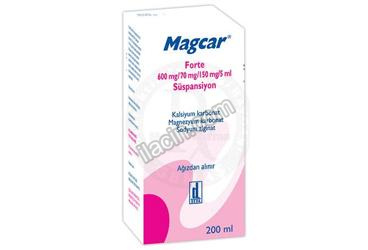 MAGCAR FORTE 600 MG / 70 MG / 150 MG / 5 ML SUSPANSIYON (200 ML) görseli