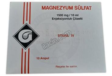 MAGNEZYUM SULFAT %15 10 ML görseli
