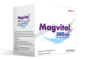 MAGVITAL 365 MG GRANUL ICEREN SASE (30 SASE) görseli