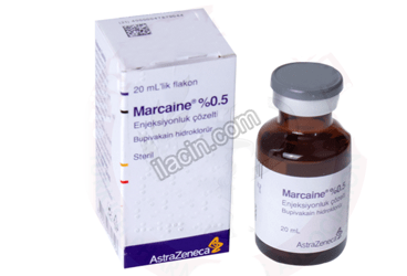 MARCAINE %0,5 ENJEKSIYONLUK COZELTI görseli