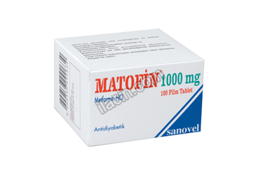 MATOFIN 1000 MG 100 FILM TABLET görseli