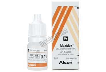 MAXIDEX %0,1 STERIL OFT. SUSPANSIYON (5 ML) görseli