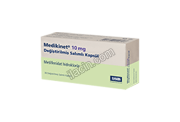MEDIKINET 10 MG DEGISTIRILMIS SALIMLI KAPSUL (30 KAPSUL) görseli