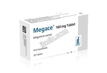 MEGACE 160 MG 30 TABLET görseli