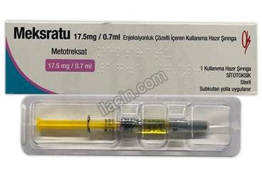 MEKSRATU 17,5 MG/0,7 ML ENJEKSIYONLUK COZELTI ICEREN KULLANIMA HAZIR SIRINGA (1 ADET) görseli