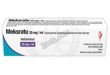 MEKSRATU 25 MG/1 ML ENJ. COZ. ICEREN KULL.HAZ. 1 SIRINGA görseli