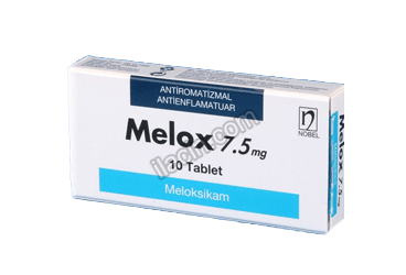 MELOX 7,5 MG 10 TABLET görseli