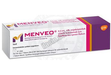 MENVEO 0,5ML IM ENJEKSIYONLUK COZELTI HAZIRLAMAK ICIN LIYOFILIZE TOZ ICEREN 1 FLAKON görseli