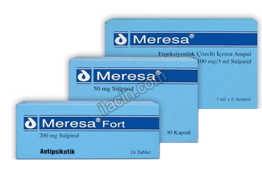 MERESA FORT 200 MG TABLET görseli