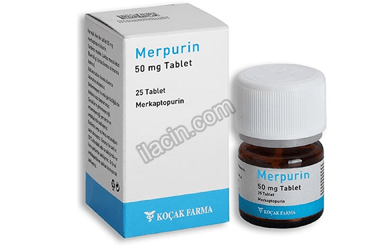 MERPURIN 50 MG 25 TABLET görseli