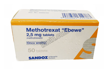 METHOTREXATE EBEWE 2,5 MG 100 TABLET görseli