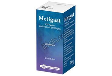 METIGAST 100 MG/ML ORAL DAMLA, EMULSIYON görseli
