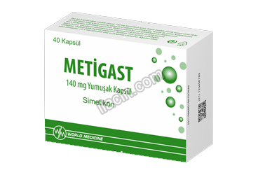 METIGAST 140 MG YUMUSAK KAPSUL (40 KAPSUL) görseli